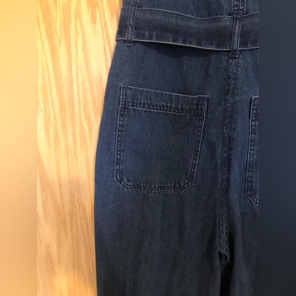 RACHEL COMEY Women's Blue Denim Overall Jumpsuit size 2 - Picture 9 of 9